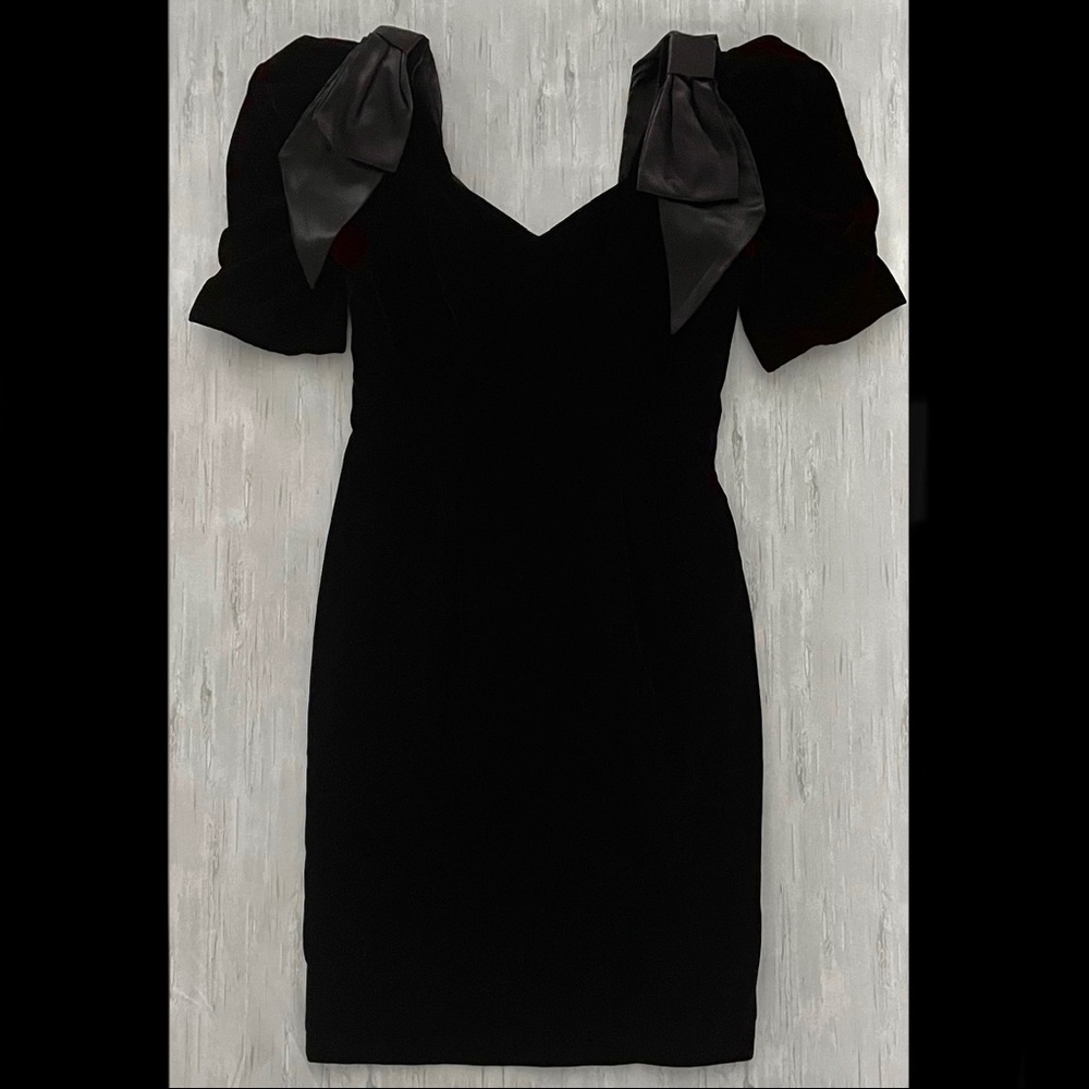 Vintage velvet dress